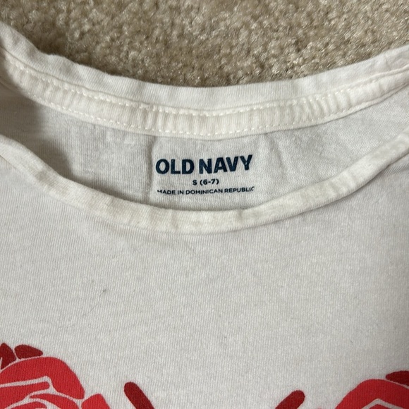 LOT Old Navy/Gap Girls Graphic T-Shirts Size 6-7 - Picture 11 of 13